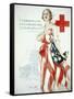 I Summon You to Comradeship in the Red Cross, Woodrow Wilson-Harrison Fisher-Framed Stretched Canvas