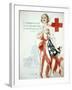 I Summon You to Comradeship in the Red Cross, Woodrow Wilson-Harrison Fisher-Framed Art Print