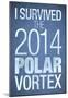 I Survived the 2014 Polar Vortex-null-Mounted Poster