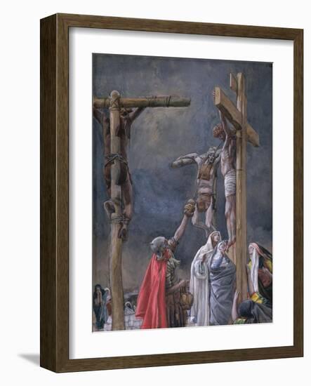 I Thirst. the Vinegar Given to Jesus, Illustration for 'The Life of Christ', C.1884-96-James Tissot-Framed Giclee Print