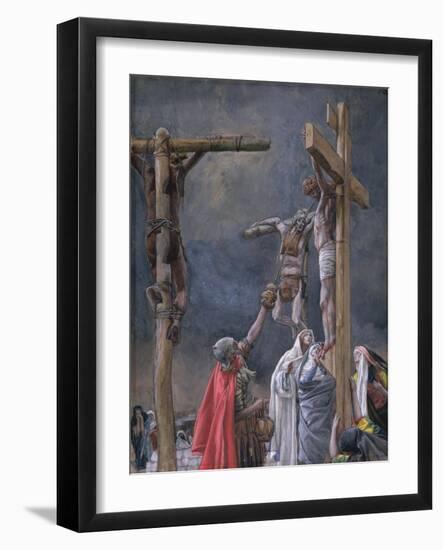 I Thirst. the Vinegar Given to Jesus, Illustration for 'The Life of Christ', C.1884-96-James Tissot-Framed Giclee Print