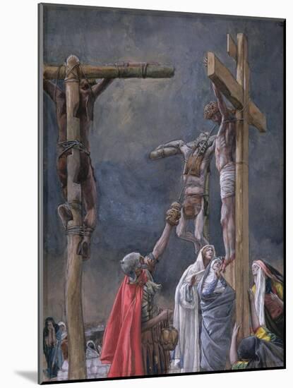 I Thirst. the Vinegar Given to Jesus, Illustration for 'The Life of Christ', C.1884-96-James Tissot-Mounted Giclee Print