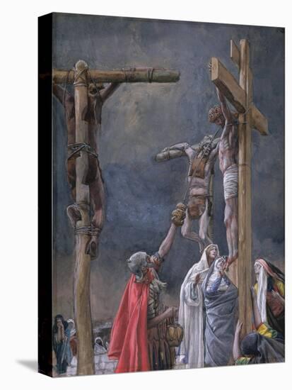 I Thirst. the Vinegar Given to Jesus, Illustration for 'The Life of Christ', C.1884-96-James Tissot-Stretched Canvas