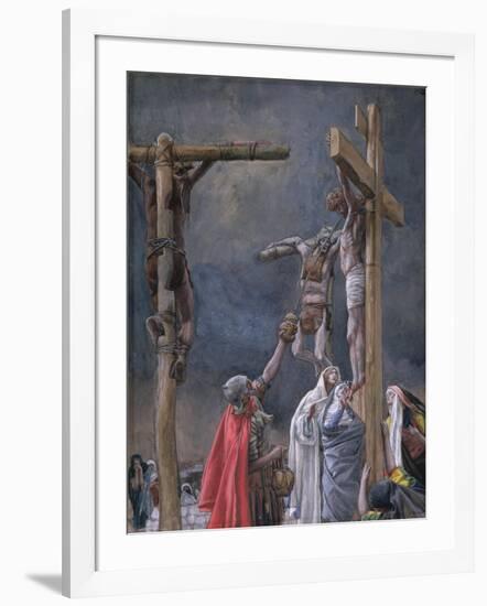 I Thirst. the Vinegar Given to Jesus, Illustration for 'The Life of Christ', C.1884-96-James Tissot-Framed Giclee Print