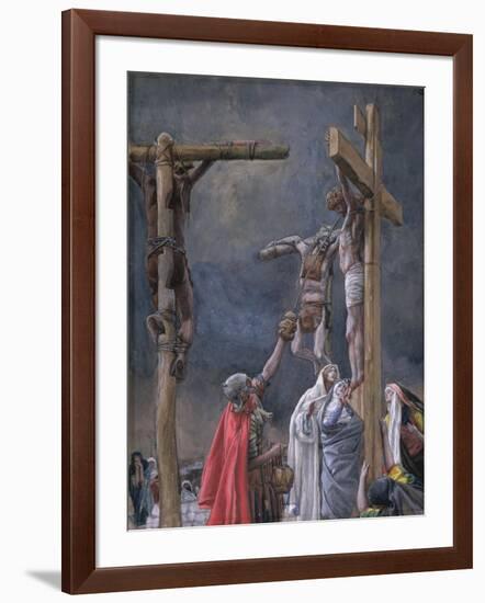 I Thirst. the Vinegar Given to Jesus, Illustration for 'The Life of Christ', C.1884-96-James Tissot-Framed Giclee Print