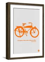 I Thought Of That While Riding My Bike-NaxArt-Framed Art Print