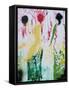 I-Threes-Ikahl Beckford-Framed Stretched Canvas