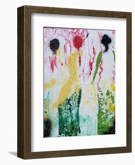 I-Threes-Ikahl Beckford-Framed Giclee Print