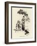 I Threw Myself at Her Feet-René Bull-Framed Giclee Print