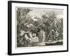 I Too Was in Arcadia, 1801 (Etching)-Carl Wilhelm Kolbe-Framed Giclee Print