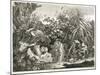 I Too Was in Arcadia, 1801 (Etching)-Carl Wilhelm Kolbe-Mounted Giclee Print