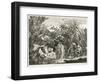 I Too Was in Arcadia, 1801 (Etching)-Carl Wilhelm Kolbe-Framed Giclee Print
