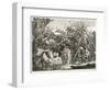 I Too Was in Arcadia, 1801 (Etching)-Carl Wilhelm Kolbe-Framed Giclee Print