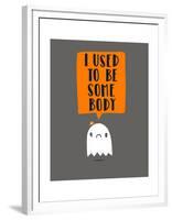 I Used To Be Some Body-Michael Buxton-Framed Art Print