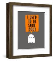 I Used To Be Some Body-Michael Buxton-Framed Art Print