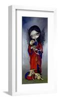 I Vampiri Angelo Della Morte-Jasmine Becket-Griffith-Framed Art Print