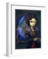 I Vampiri:? Bellissimo Letto-Jasmine Becket-Griffith-Framed Art Print