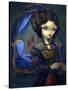 I Vampiri:? Bellissimo Letto-Jasmine Becket-Griffith-Stretched Canvas