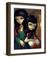 I Vampiri: La Sorelle-Jasmine Becket-Griffith-Framed Art Print