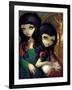 I Vampiri: La Sorelle-Jasmine Becket-Griffith-Framed Art Print