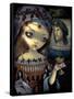 I Vampiri: Lucrezia Borgia-Jasmine Becket-Griffith-Framed Stretched Canvas