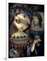 I Vampiri: Lucrezia Borgia-Jasmine Becket-Griffith-Framed Art Print