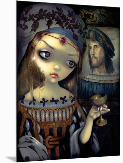 I Vampiri: Lucrezia Borgia-Jasmine Becket-Griffith-Mounted Art Print