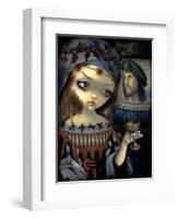 I Vampiri: Lucrezia Borgia-Jasmine Becket-Griffith-Framed Art Print