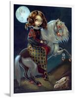 I Vampiri: Notte a Cavalla-Jasmine Becket-Griffith-Framed Art Print