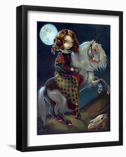 I Vampiri: Notte a Cavalla-Jasmine Becket-Griffith-Framed Art Print