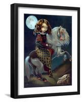 I Vampiri: Notte a Cavalla-Jasmine Becket-Griffith-Framed Art Print