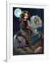 I Vampiri: Notte a Cavalla-Jasmine Becket-Griffith-Framed Art Print