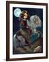 I Vampiri: Notte a Cavalla-Jasmine Becket-Griffith-Framed Art Print