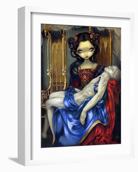 I Vampiri: Pieta-Jasmine Becket-Griffith-Framed Art Print