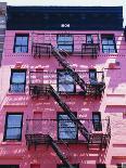 Pink Facade and Stairs in Soho, New York, New York State, USA-I Vanderharst-Photographic Print