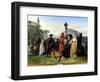 I Vespri Siciliani (The Sicilian Vepers) Popular Revolt of the Island of Sicily against the Feodal-Francesco Hayez-Framed Giclee Print