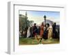 I Vespri Siciliani (The Sicilian Vepers) Popular Revolt of the Island of Sicily against the Feodal-Francesco Hayez-Framed Giclee Print