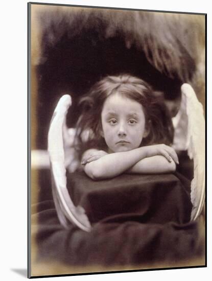 I Wait (Rachel Gurney as an Angel), 1872-Julia Margaret Cameron-Mounted Photographic Print