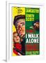 I WALK ALONE, Lizabeth Scott, Burt Lancaster, Kirk Douglas, 1948-null-Framed Art Print