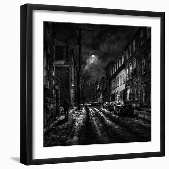 I Walk Alone-Robert Thomson-Framed Photographic Print