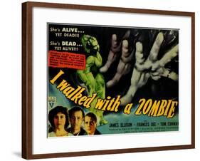 I Walked With a Zombie, 1943-null-Framed Art Print