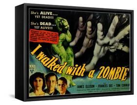 I Walked With a Zombie, 1943-null-Framed Stretched Canvas