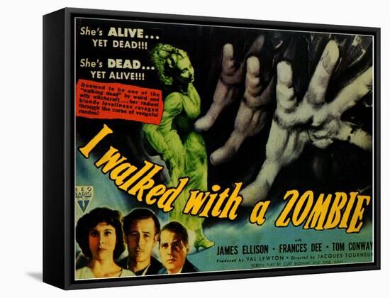 I Walked With a Zombie, 1943-null-Framed Stretched Canvas