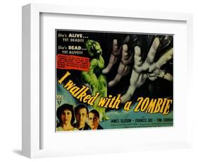 I Walked With a Zombie, 1943-null-Framed Art Print