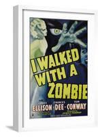 I Walked With A Zombie, 1943-null-Framed Art Print