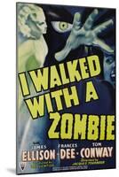 I Walked With A Zombie, 1943-null-Mounted Art Print