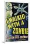 I Walked With A Zombie, 1943-null-Framed Art Print