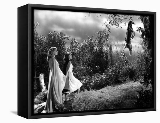 I Walked With A Zombie, Christine Gordon, Frances Dee, 1943-null-Framed Stretched Canvas