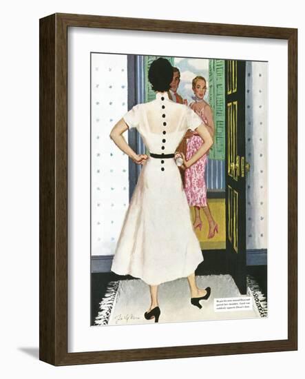 I Want A Divorce! - Saturday Evening Post "Leading Ladies", September 9, 1950 pg.24-Joe deMers-Framed Giclee Print