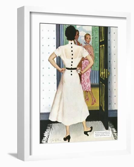 I Want A Divorce! - Saturday Evening Post "Leading Ladies", September 9, 1950 pg.24-Joe deMers-Framed Giclee Print